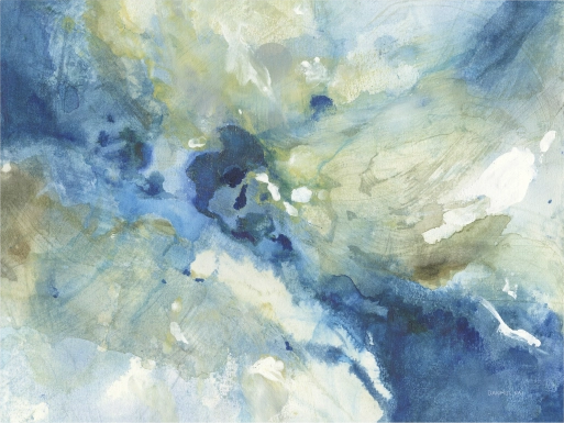 Deep Streams Blue Artwork