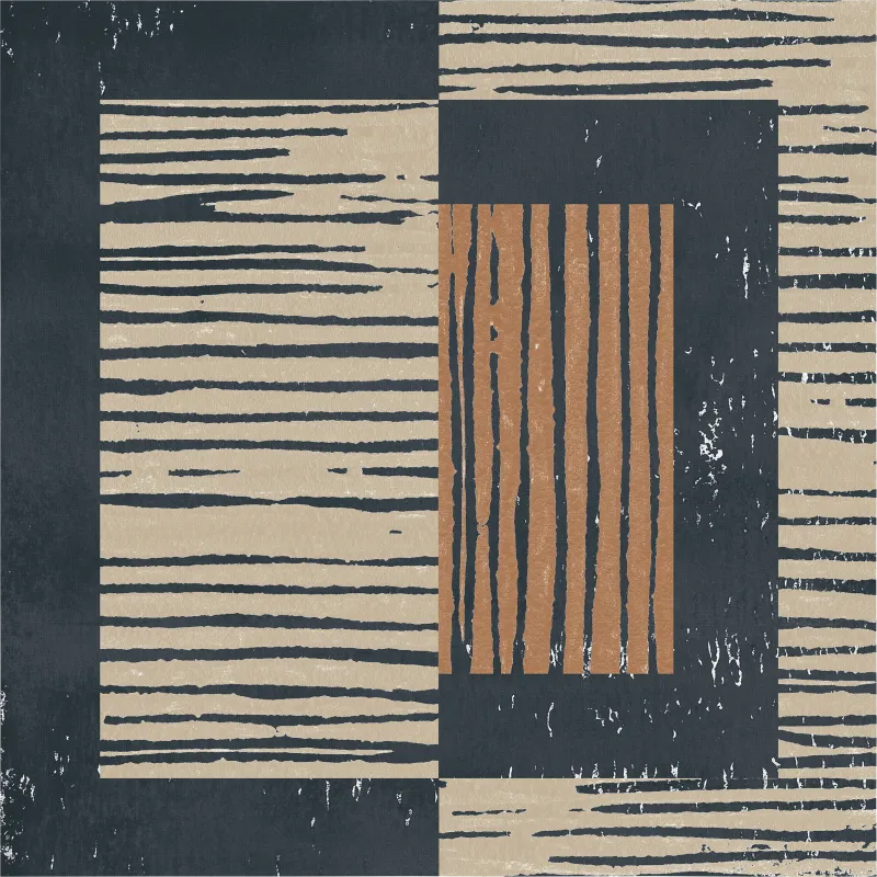 Faded Reality I Brown Artwork