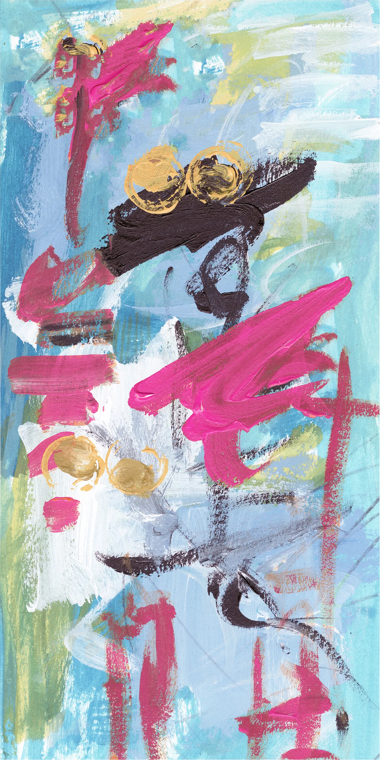 Gifted Mind Pink Artwork - Image 1