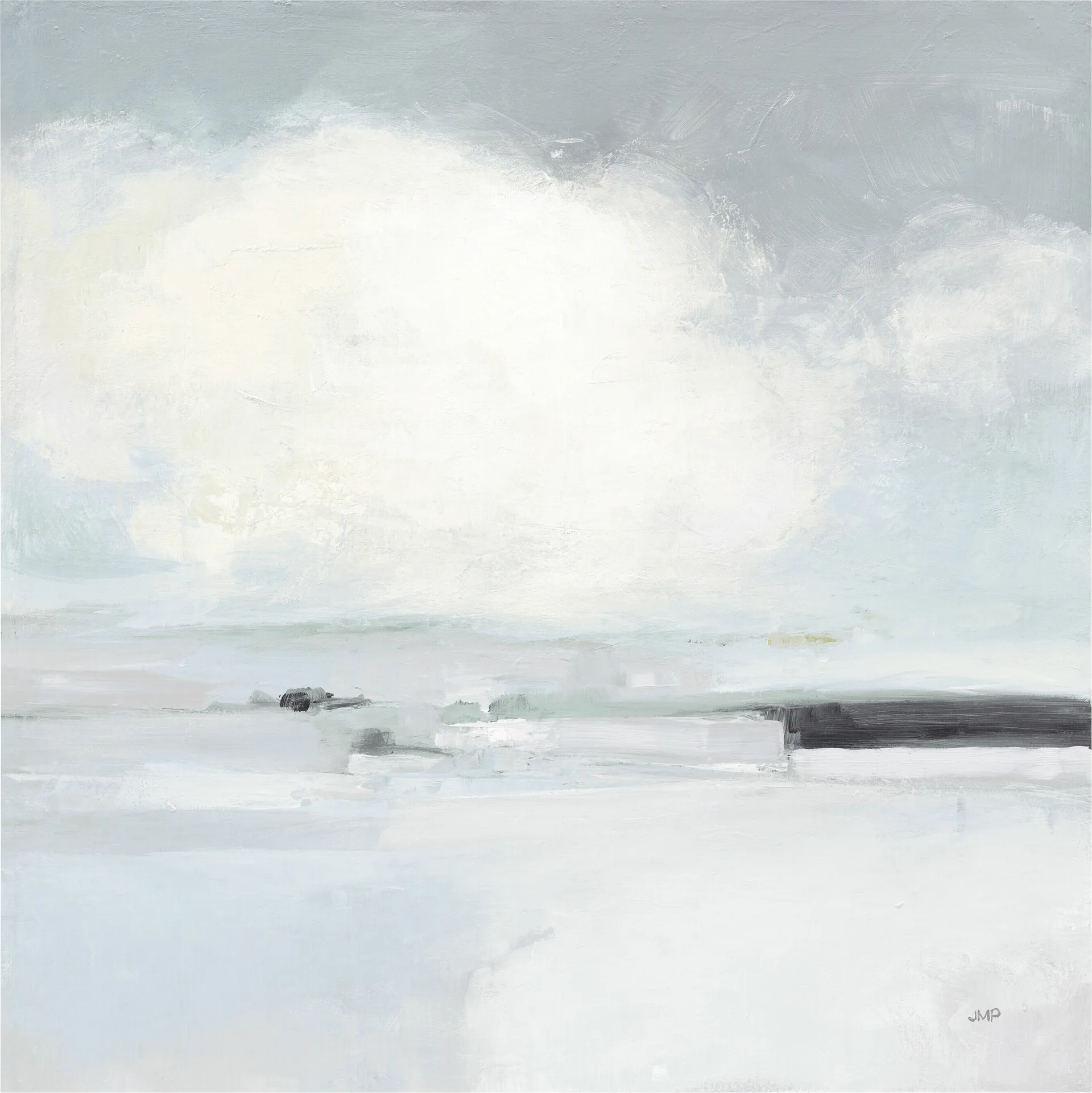 Early Rise II Blue Artwork - Image 1
