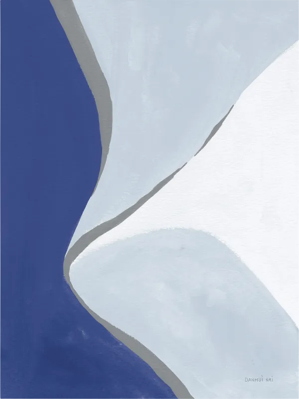 Stream Of Dreams II Blue Artwork