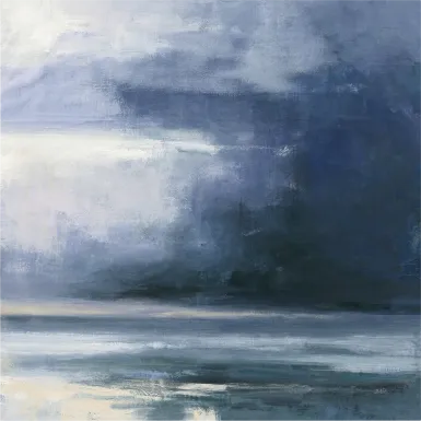 Still At Night Blue Artwork