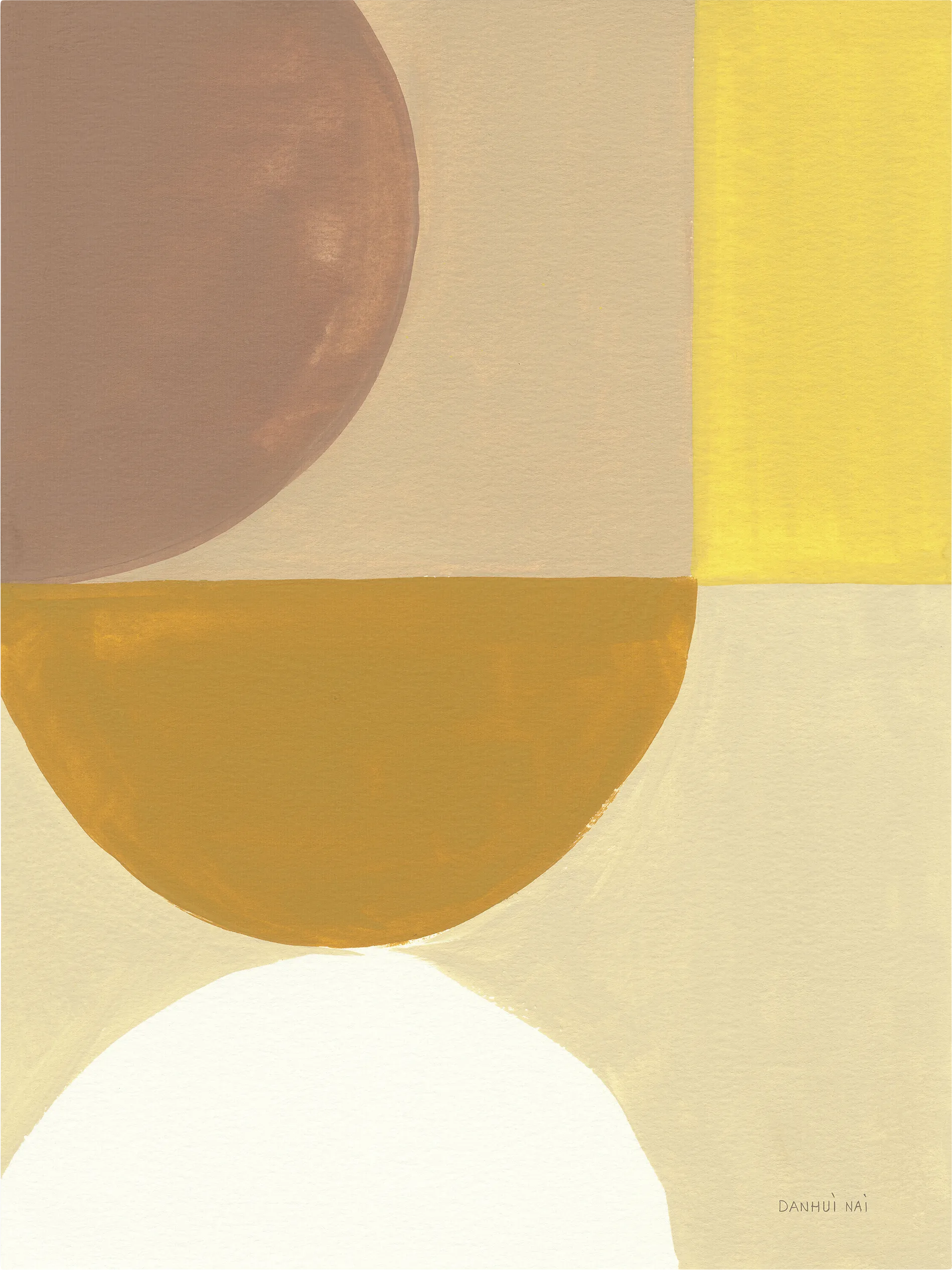 Solid Fit Beige Artwork - Image 1