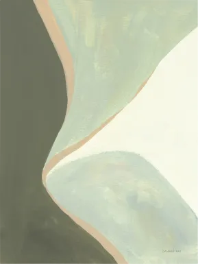 Stream Of Dreams I Green Artwork