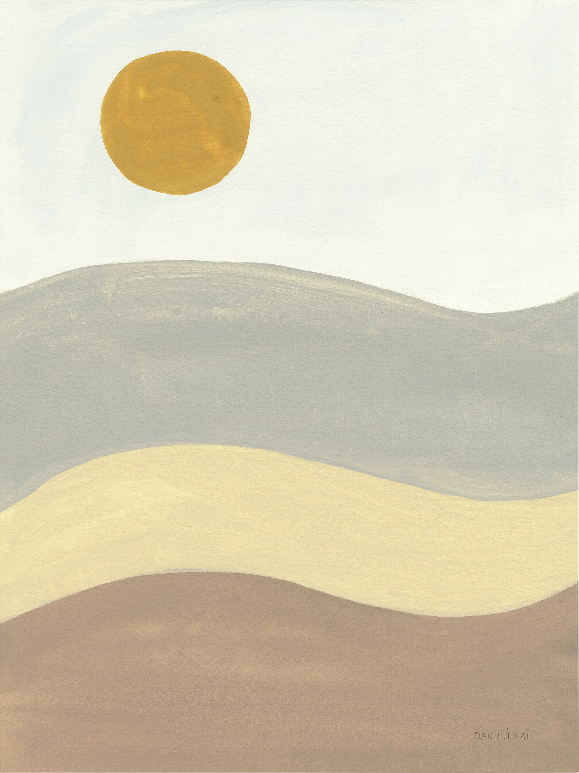 Desert Days Brown Artwork - Image 1