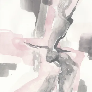 Flourishing Thoughts Pink Artwork