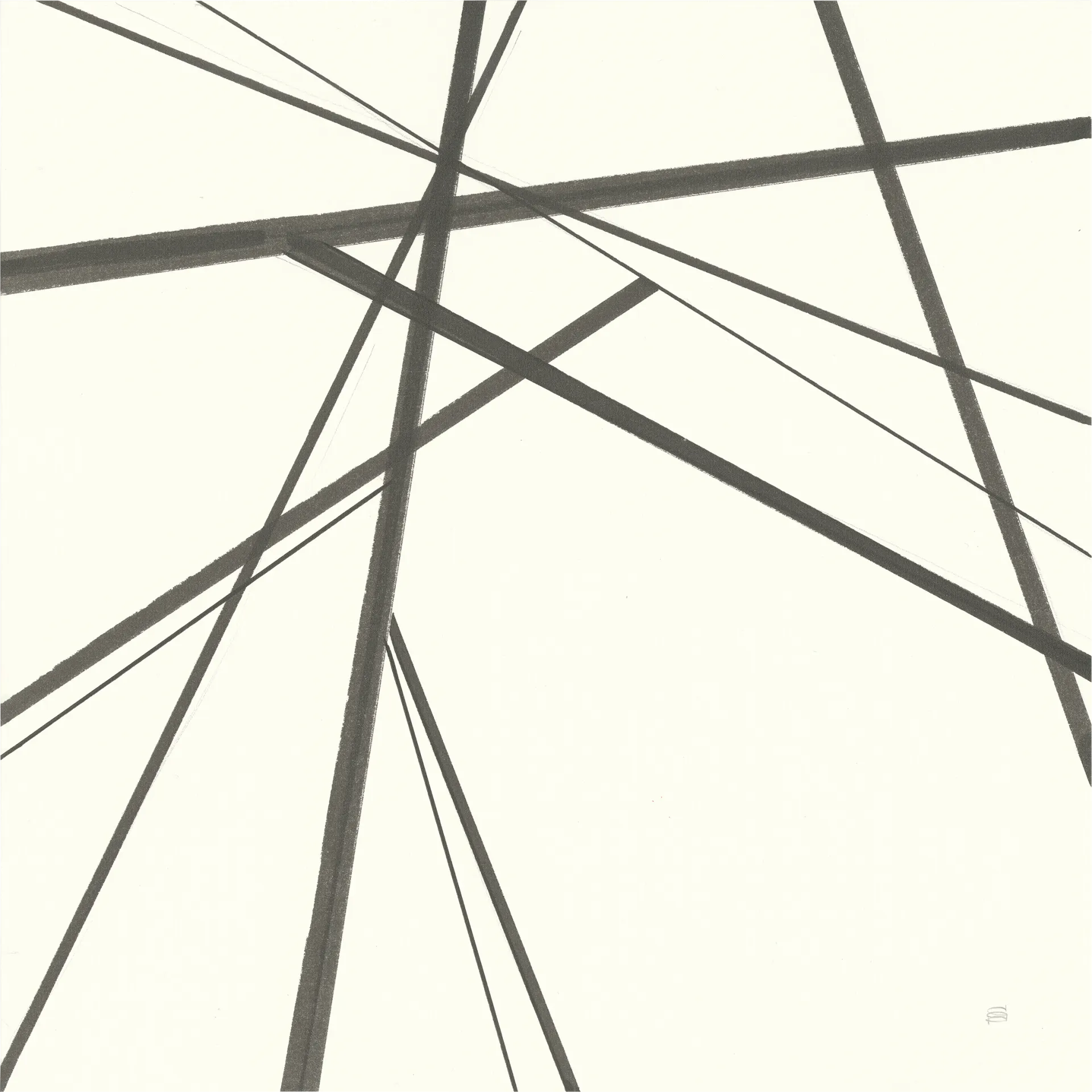 Shattered Vision White Artwork - Image 1