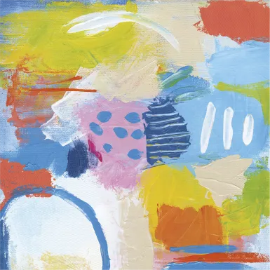 Full Celebration Blue Artwork