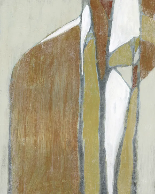 Layers Of Erosion Beige Artwork