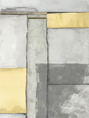 Strong Foundation II Gray Artwork