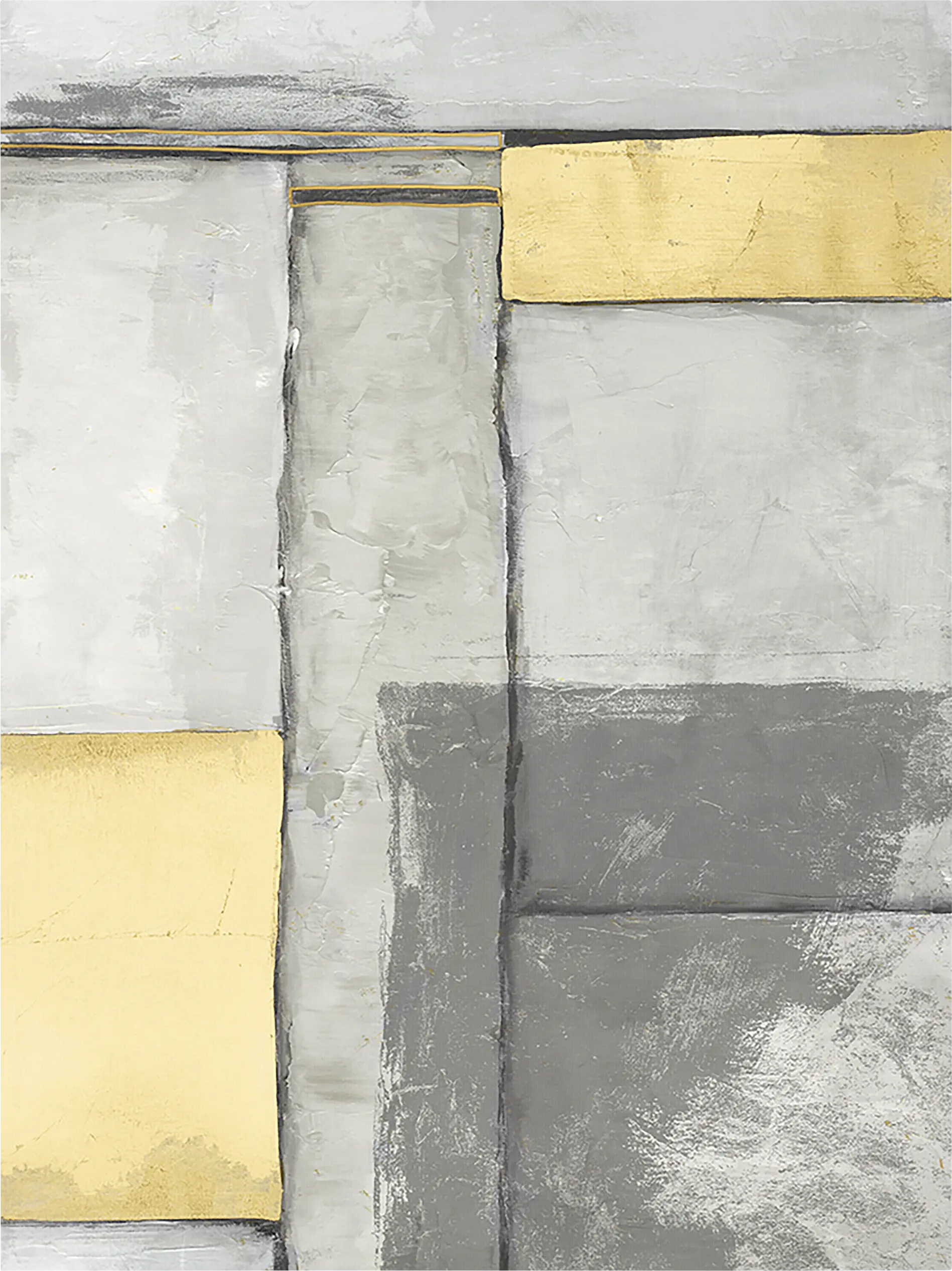 Strong Foundation II Gray Artwork