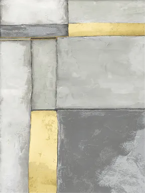 Strong Foundation I Gray Artwork