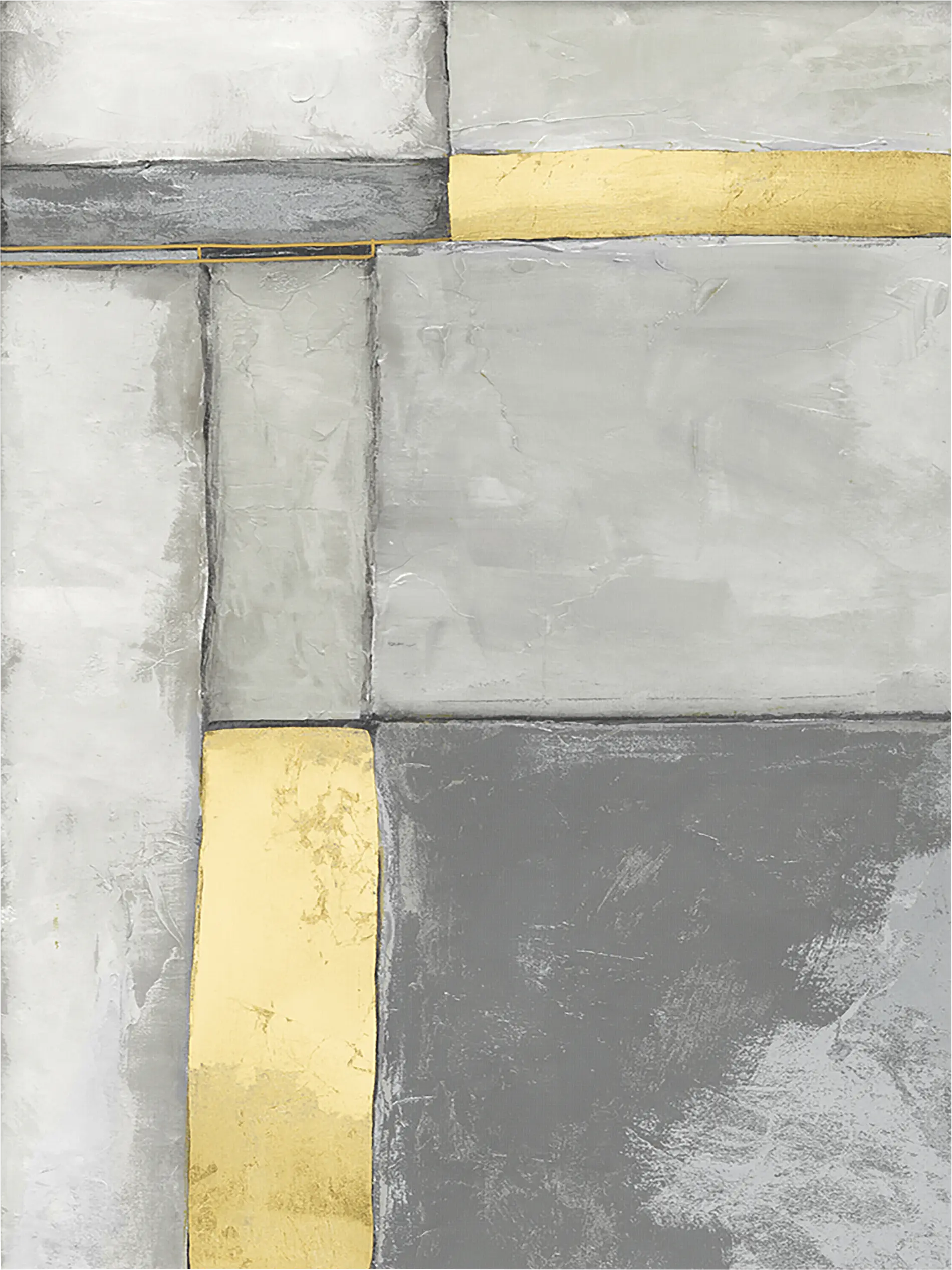 Strong Foundation I Gray Artwork