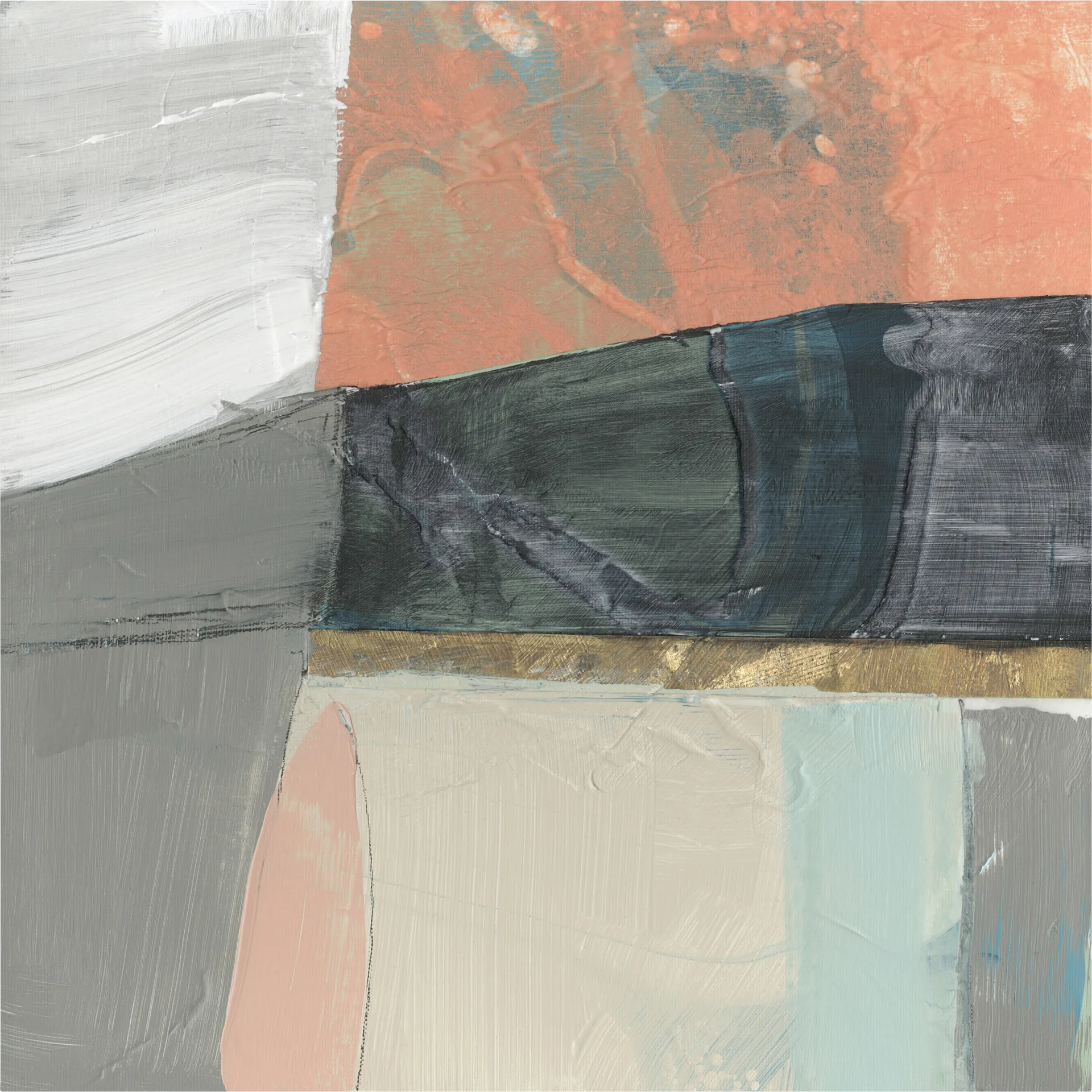 Surface Of The Planets Gray Artwork - Image 1