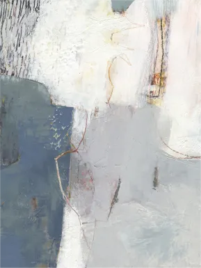 Frozen Sea Blue Artwork