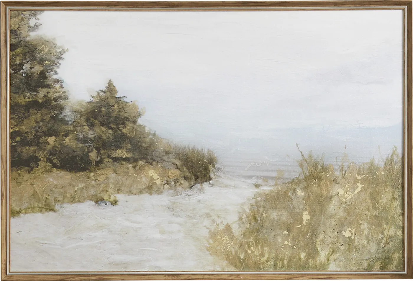 Saragossa Multi Gel Coated Framed Canvas - Thumbnail - Image 1