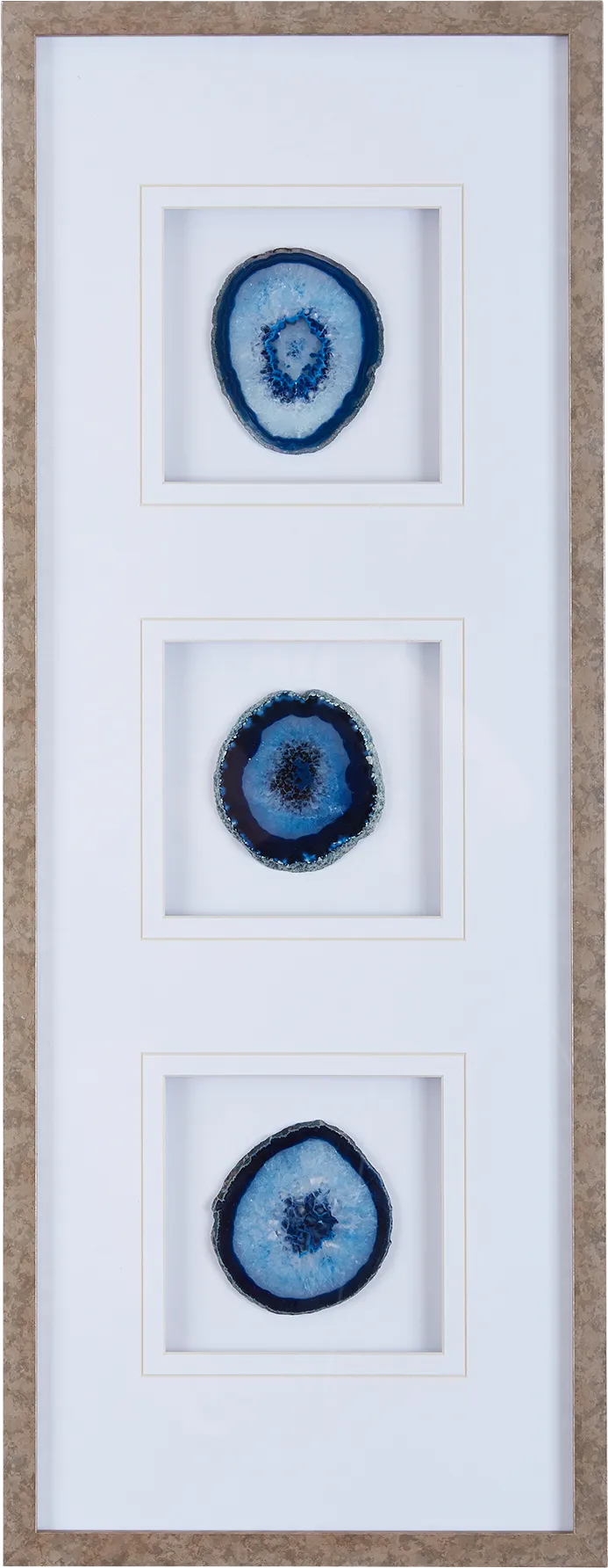 Caltrans Blue Framed Graphic Artwork - Image 1