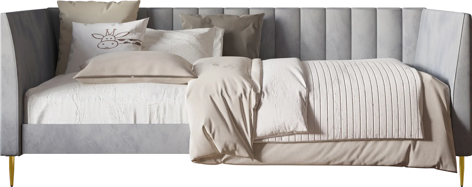 Buxmont Gray Twin Daybed