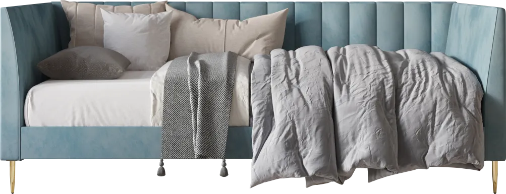 Buxmont Blue Twin Daybed