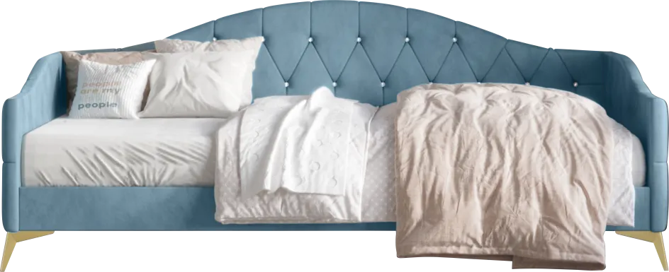 Crefeld Blue Twin Daybed