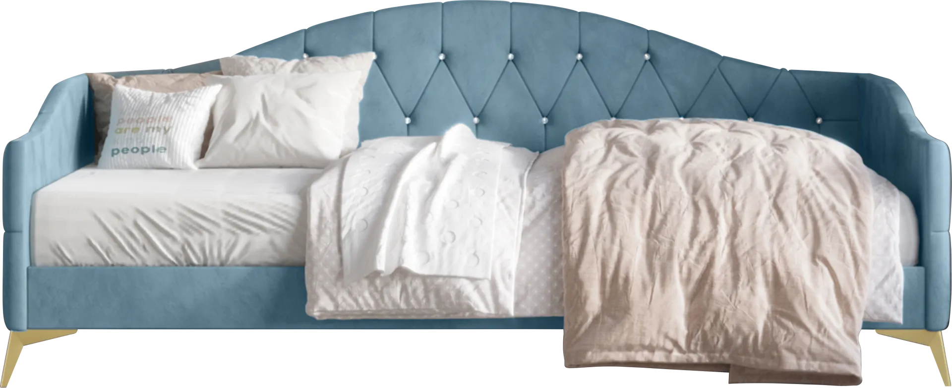 Crefeld Blue Twin Daybed - Image 1