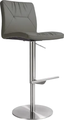 Limoneria Dark Gray Adjustable Barstool