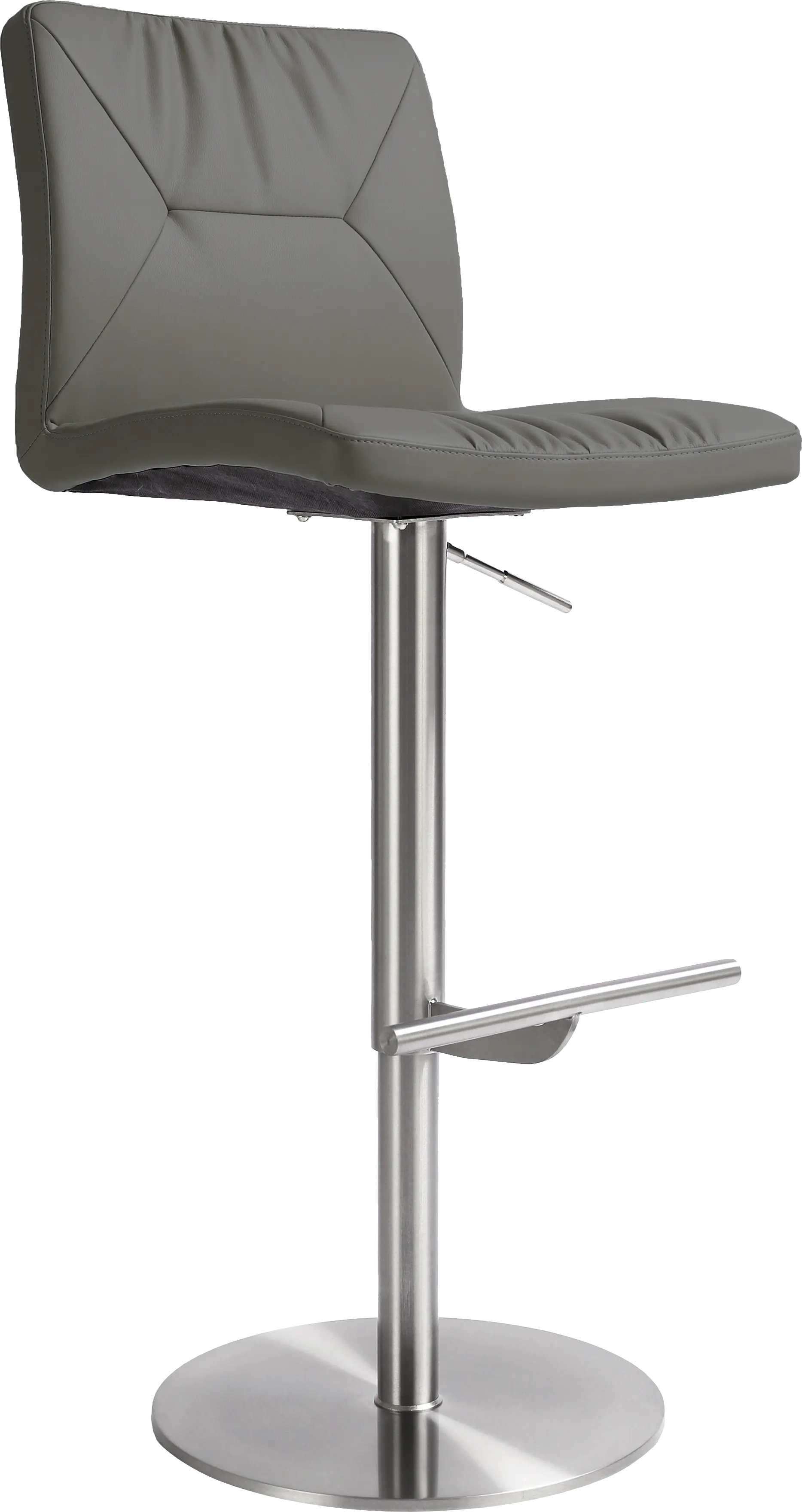 Limoneria Dark Gray Adjustable Barstool