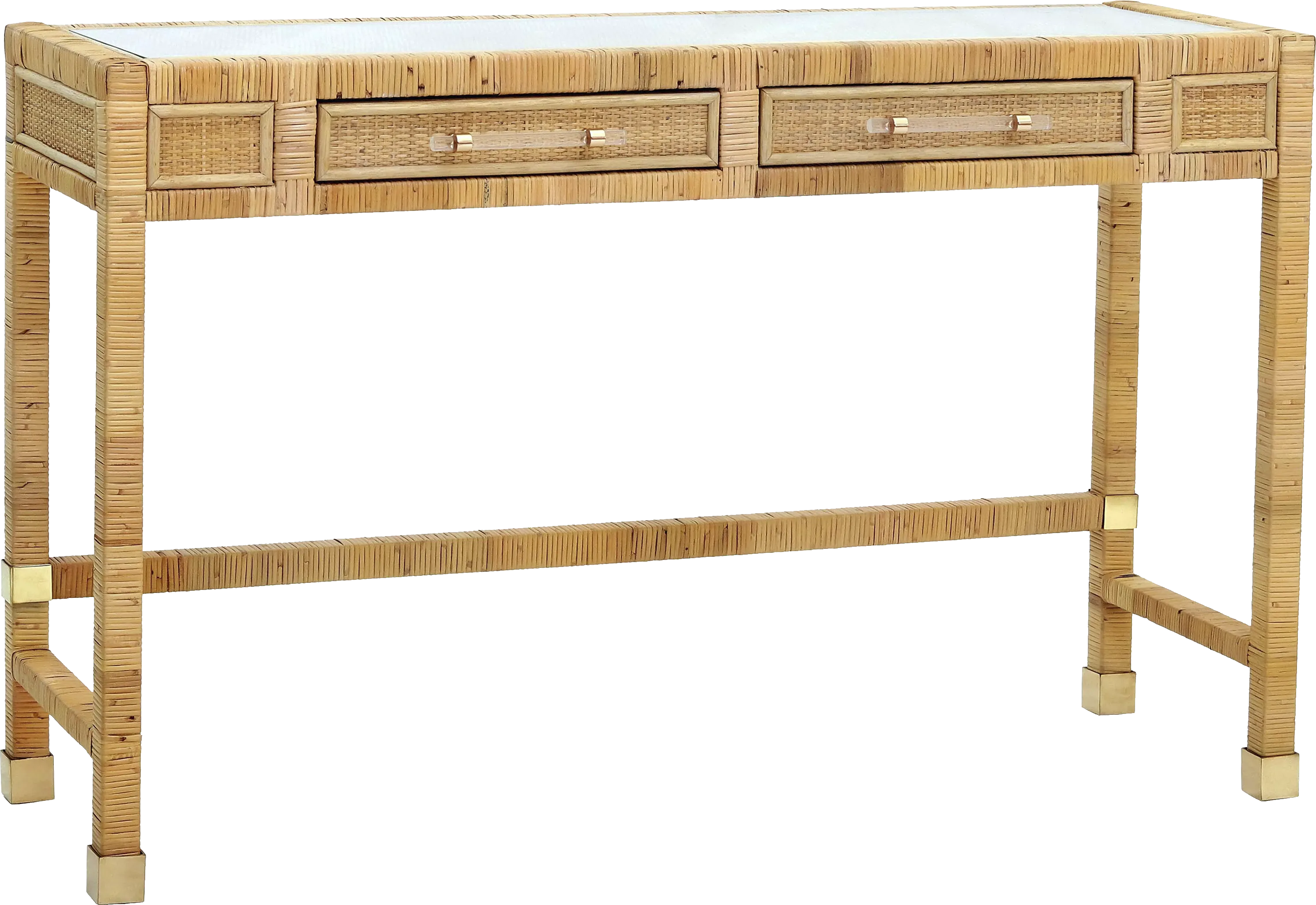 Neath Brown Desk - Thumbnail - Image 1