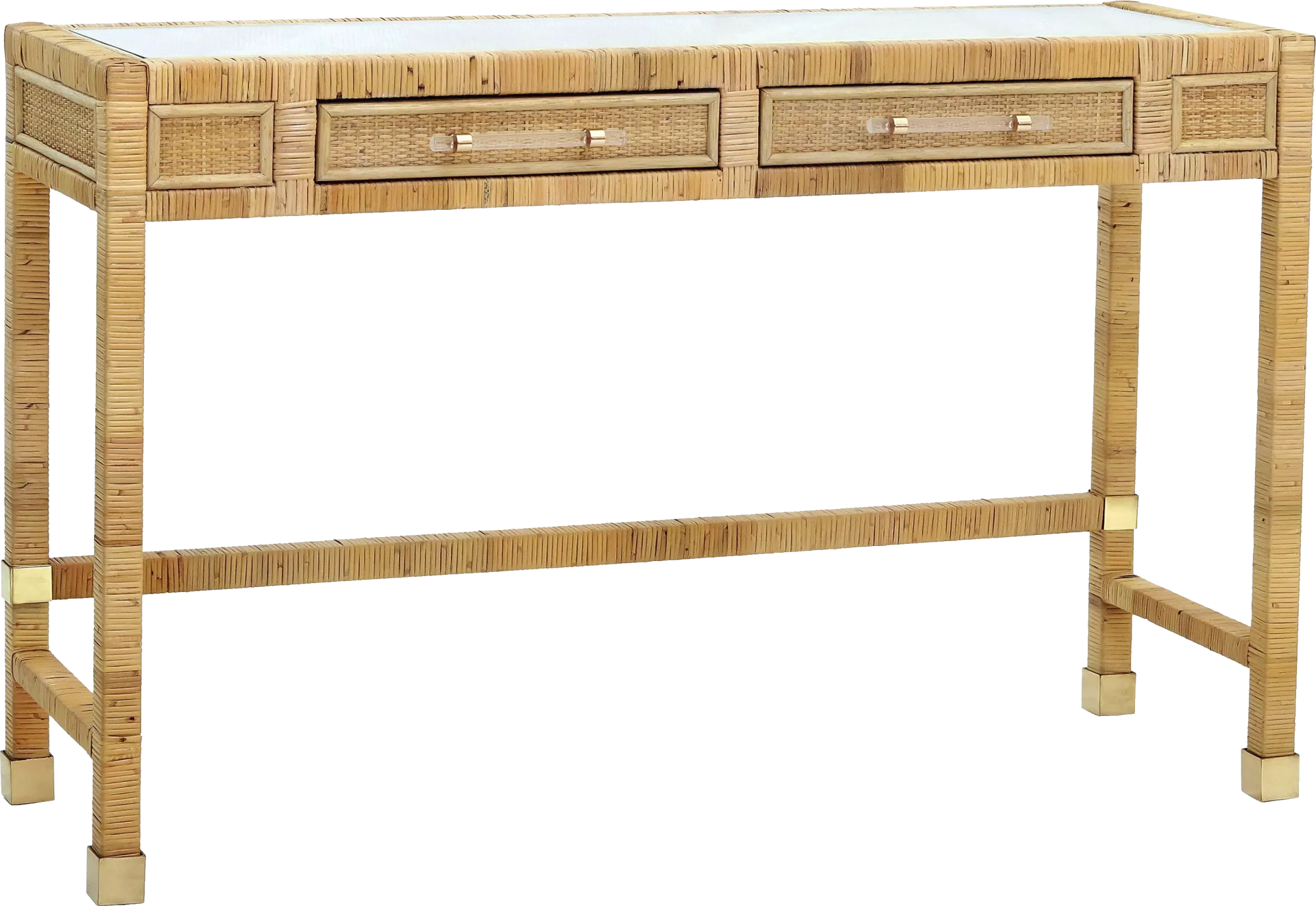 Neath Brown Desk - Image 1