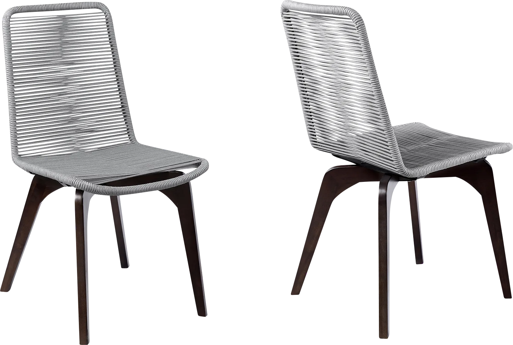 Outdoor Bobolink Silver Side Chair, Set of 2 - Image 1