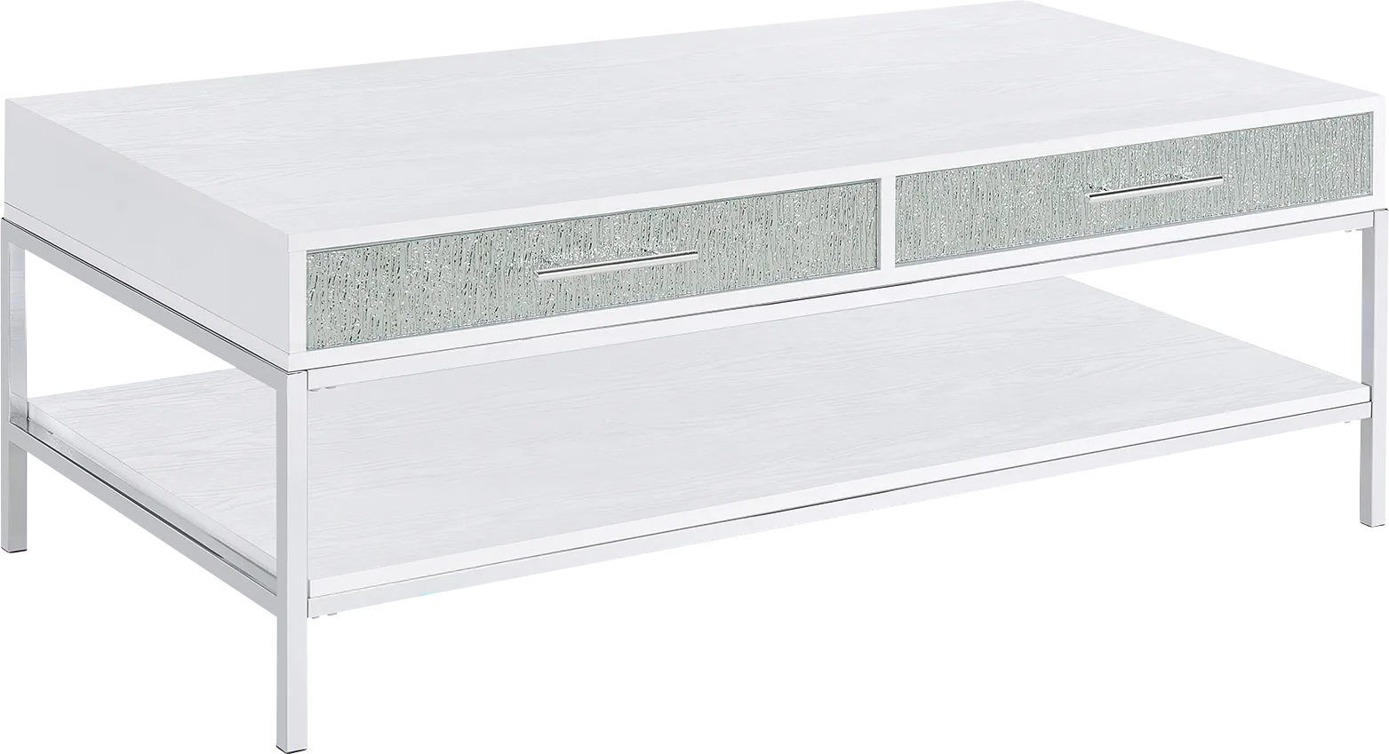 Emahlea White Cocktail Table - Thumbnail - Image 1