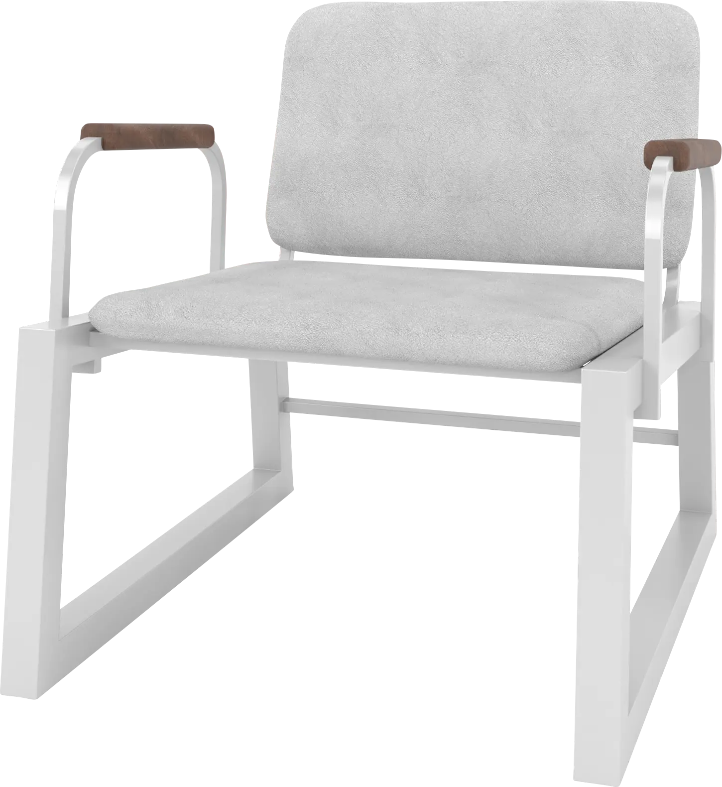 Doolan White Accent Chair
