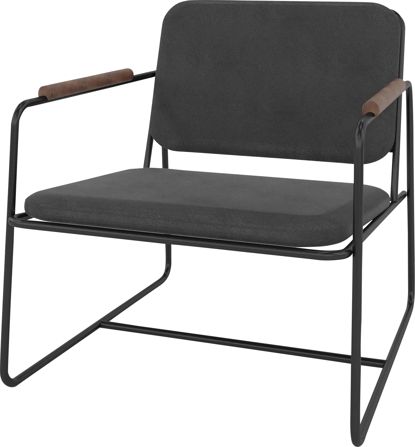 Drozan Black Accent Chair