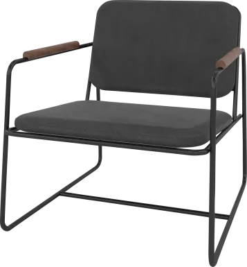 Drozan Black Accent Chair