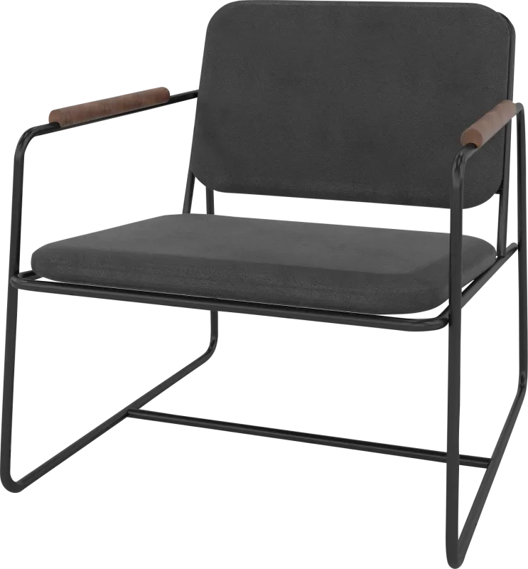 Drozan Black Accent Chair
