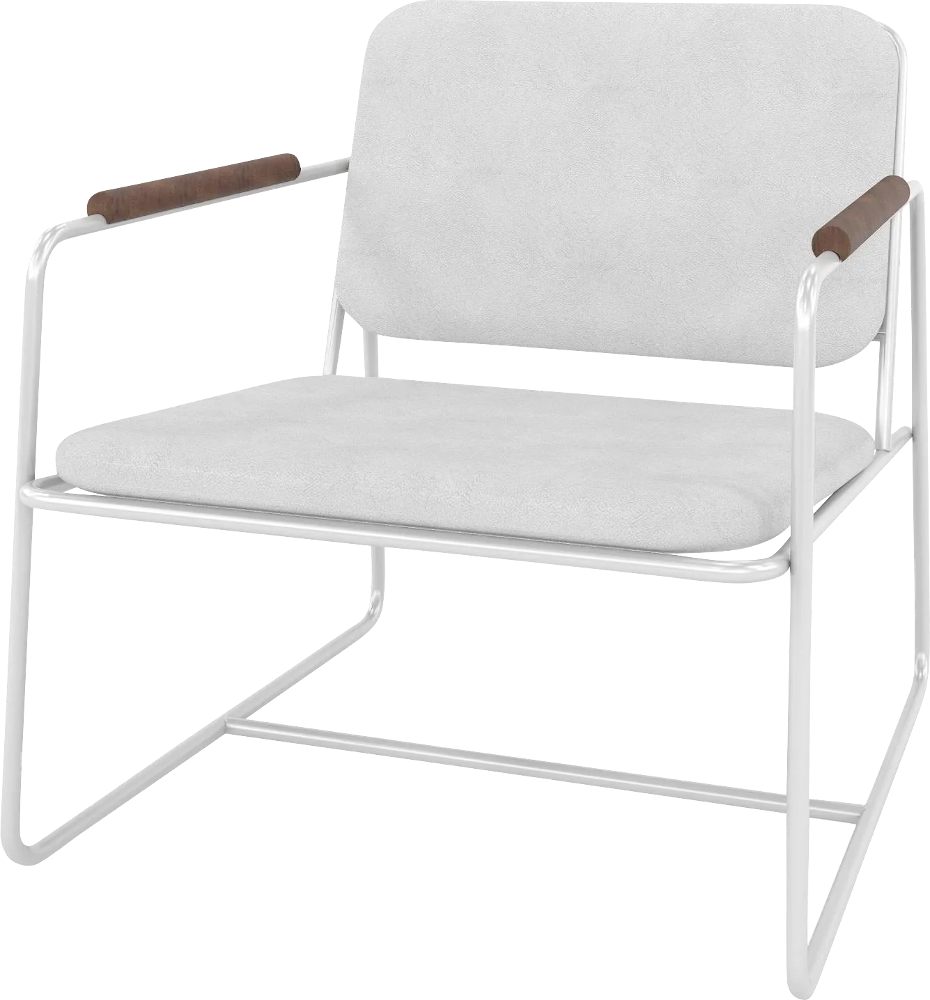 Drozan White Accent Chair - Thumbnail - Image 1