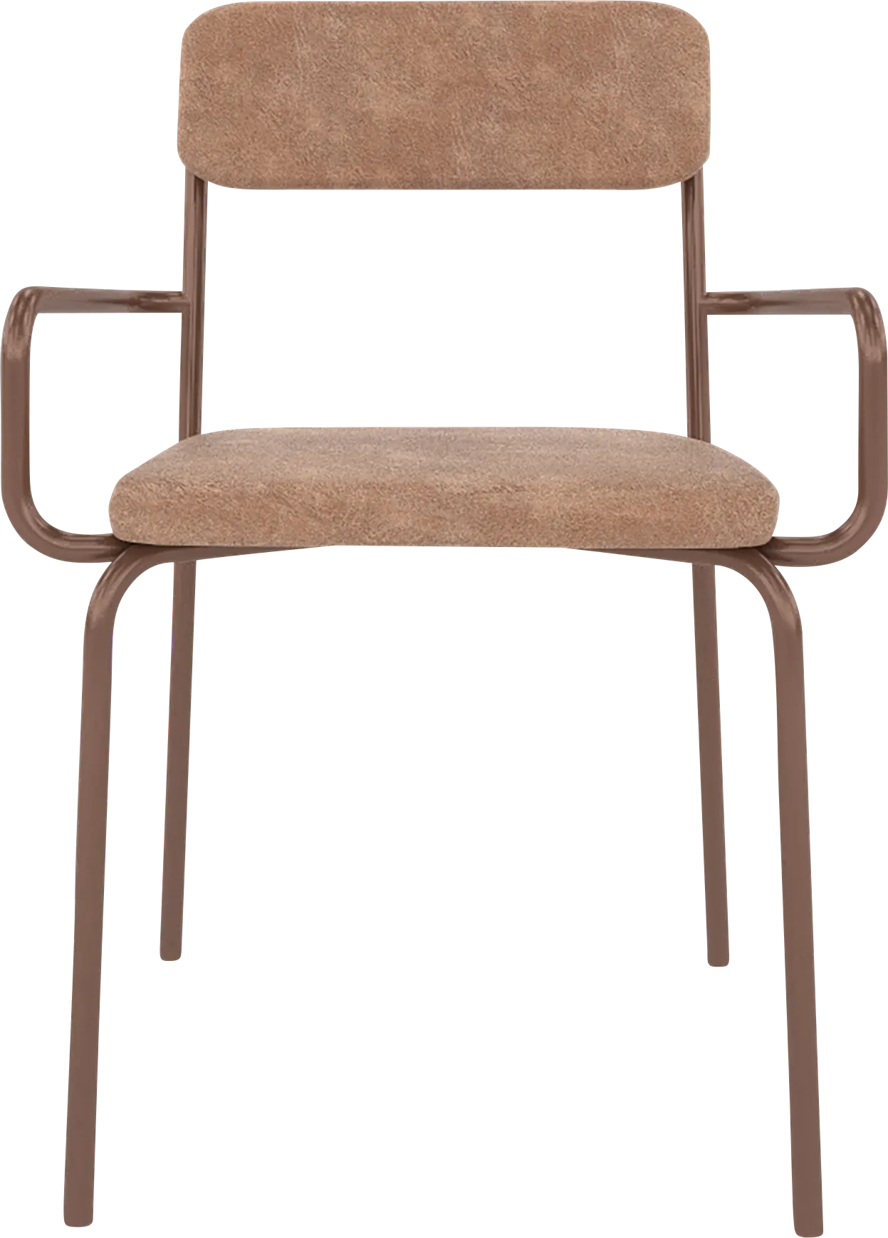 Donateil Brown Arm Chair - Image 1