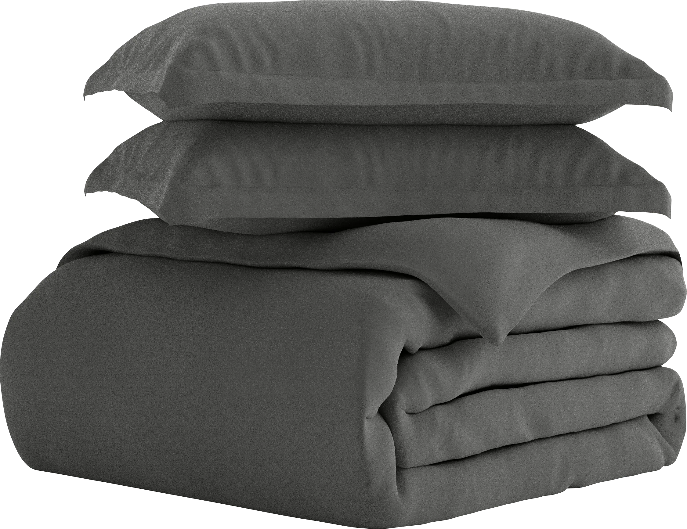 Belden Landing I Gray 3 Pc King Duvet Set - Thumbnail - Image 1