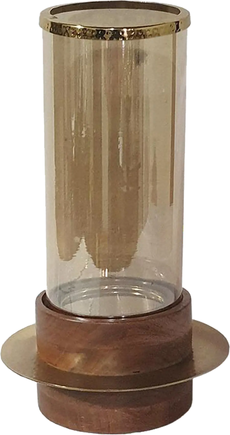 Capania I Gold Candle Holder