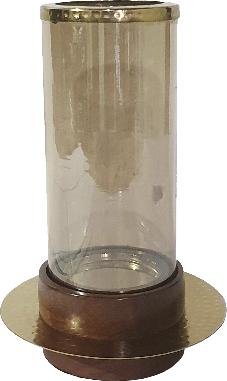 Capania II Gold Candle Holder - Image 1