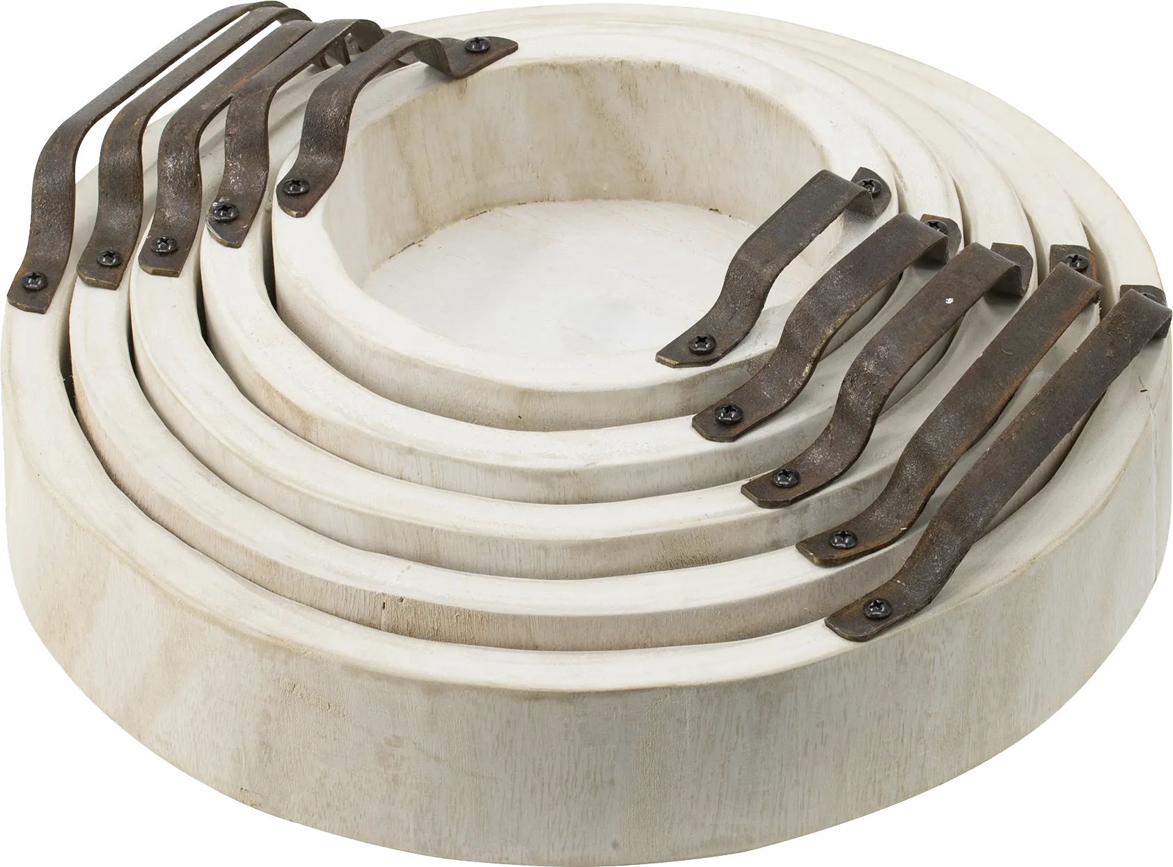 Aylesford Cream Nesting Tray, Set of 5