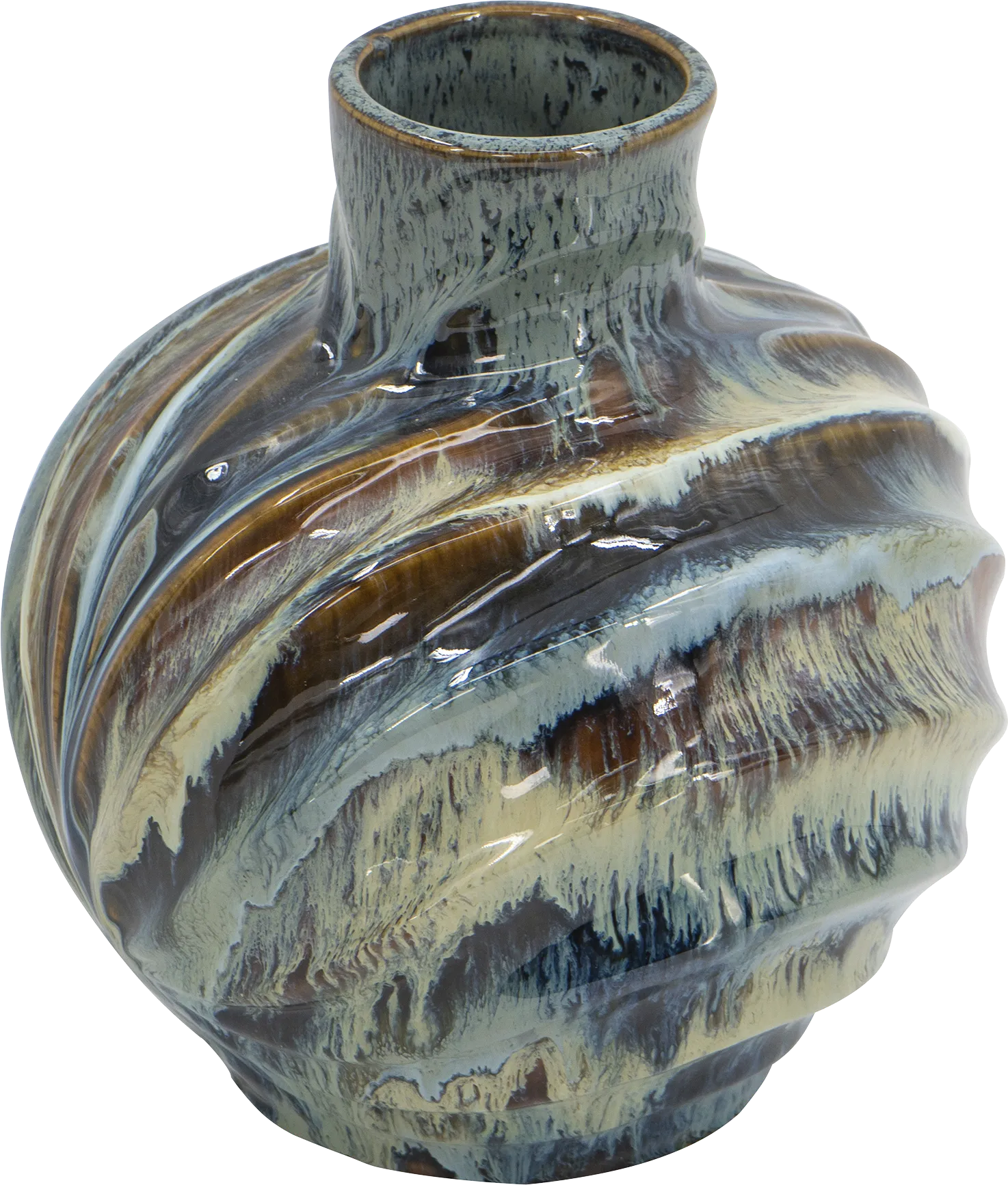 Zitlau III Blue Vase - Image 1