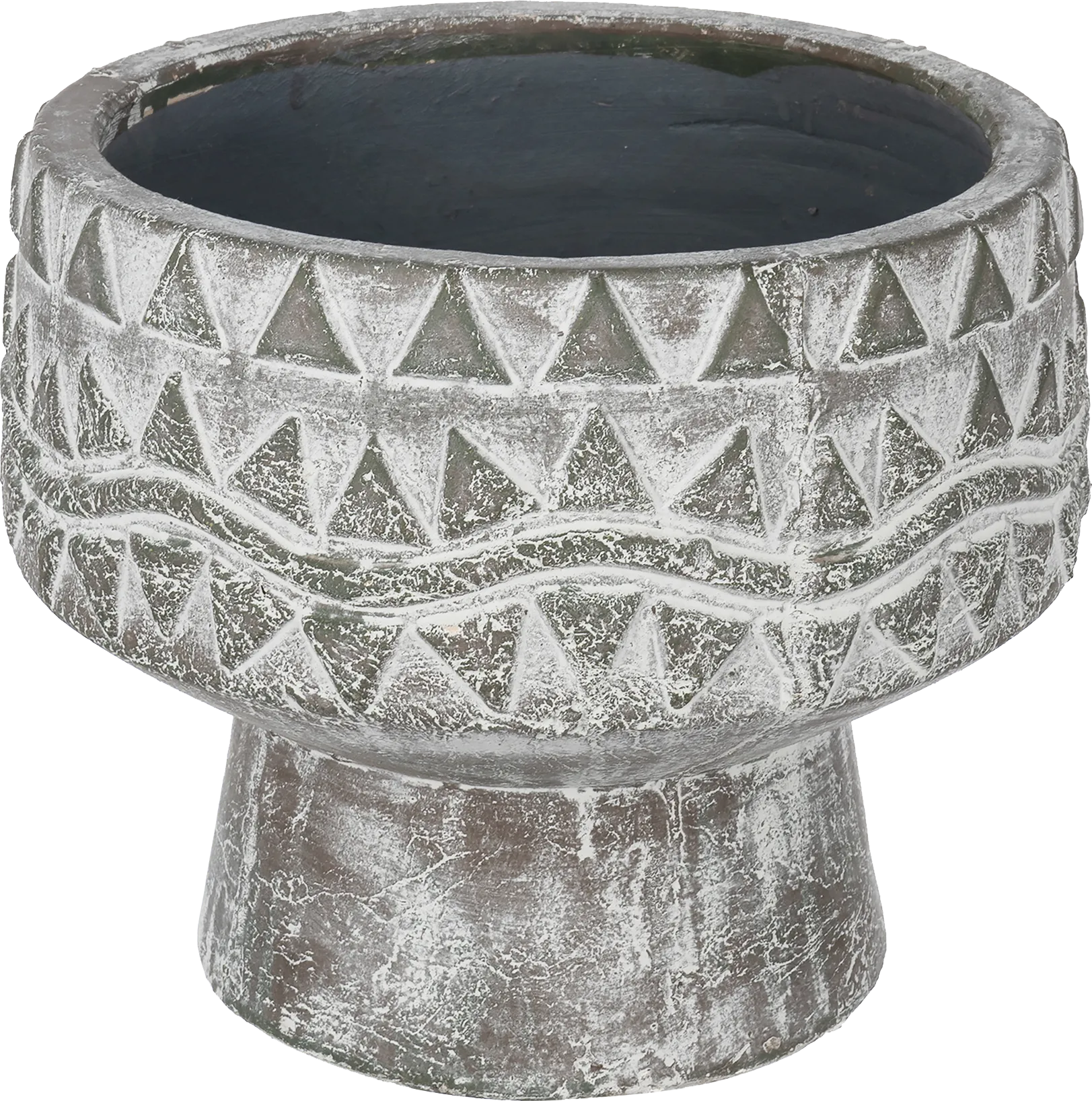 Outdoor Varallo Gray Planter - Image 1