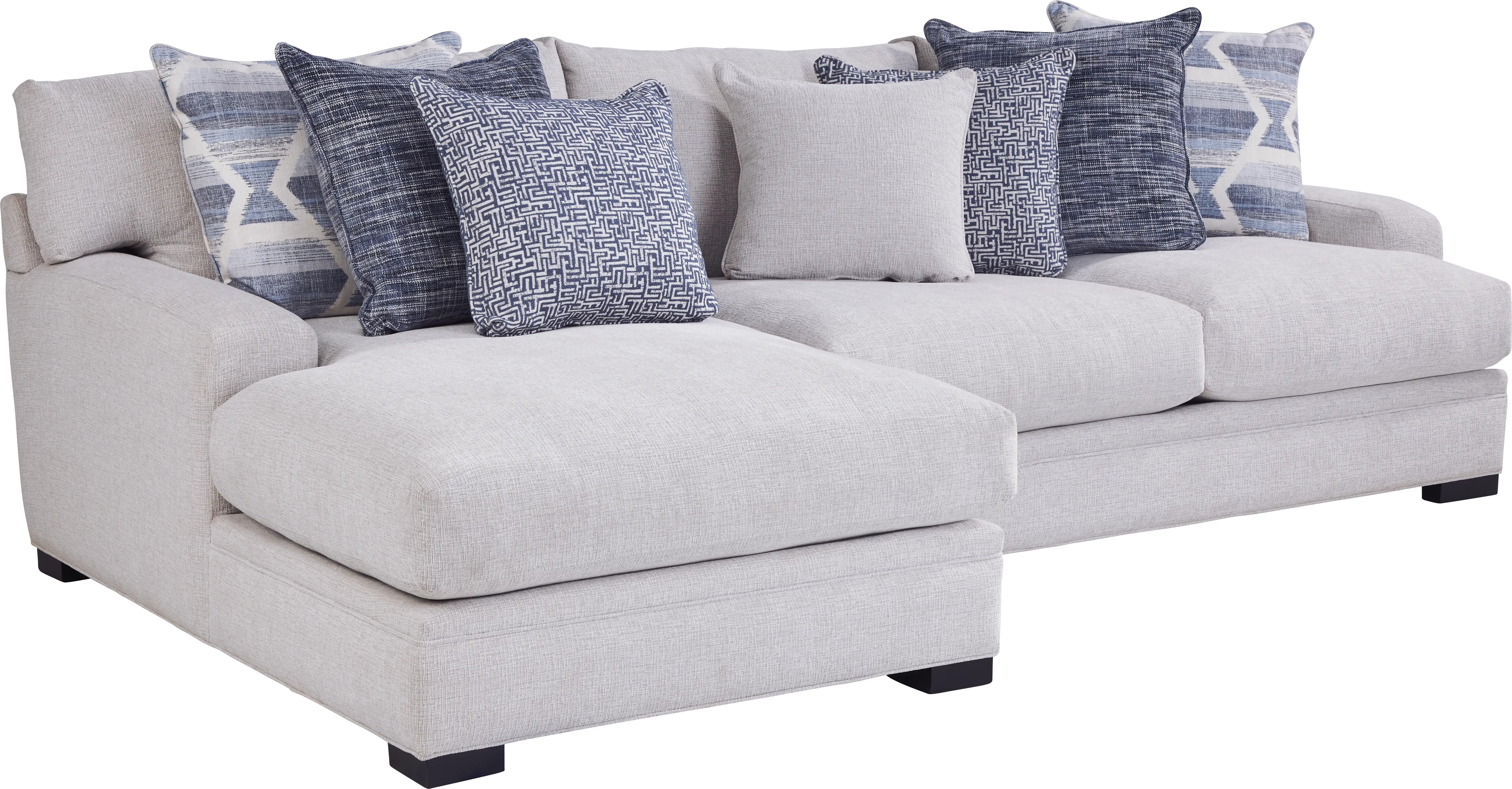 Bedford Park Ivory 2 Pc Sectional - Thumbnail - Image 1