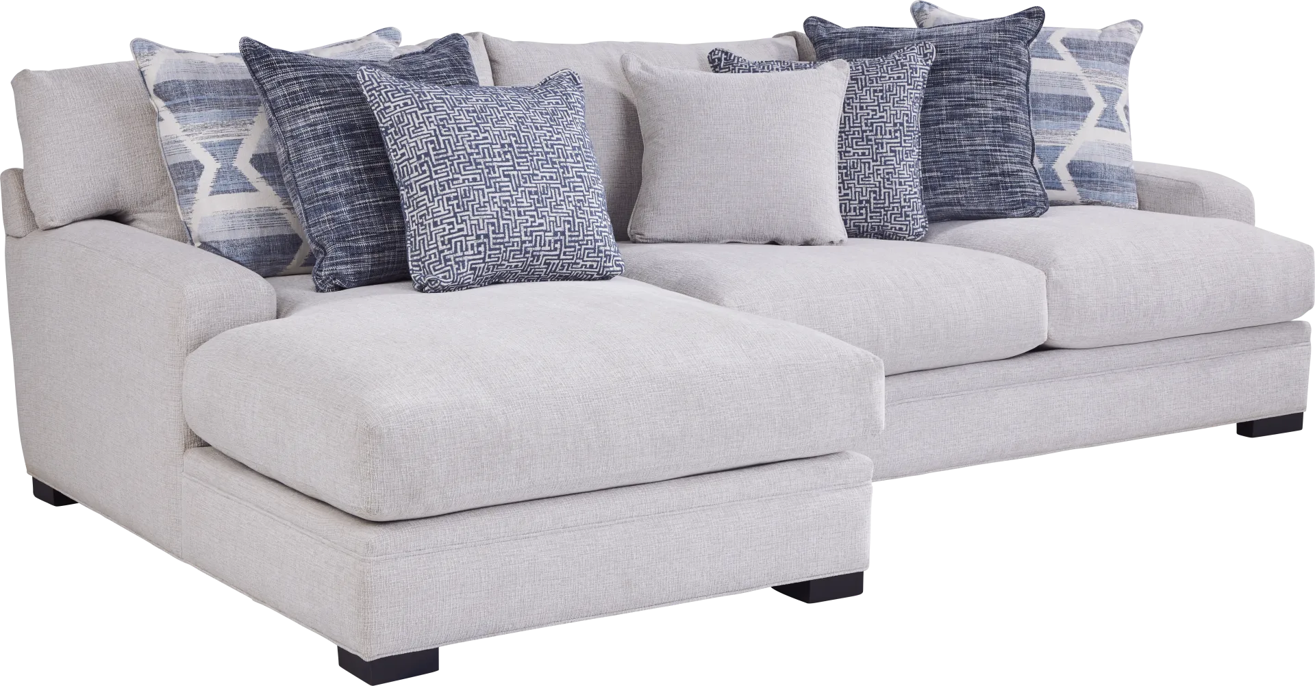 Bedford Park Ivory 2 Pc Sectional - Image 2