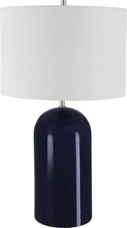 Zelar Shade Blue Lamp