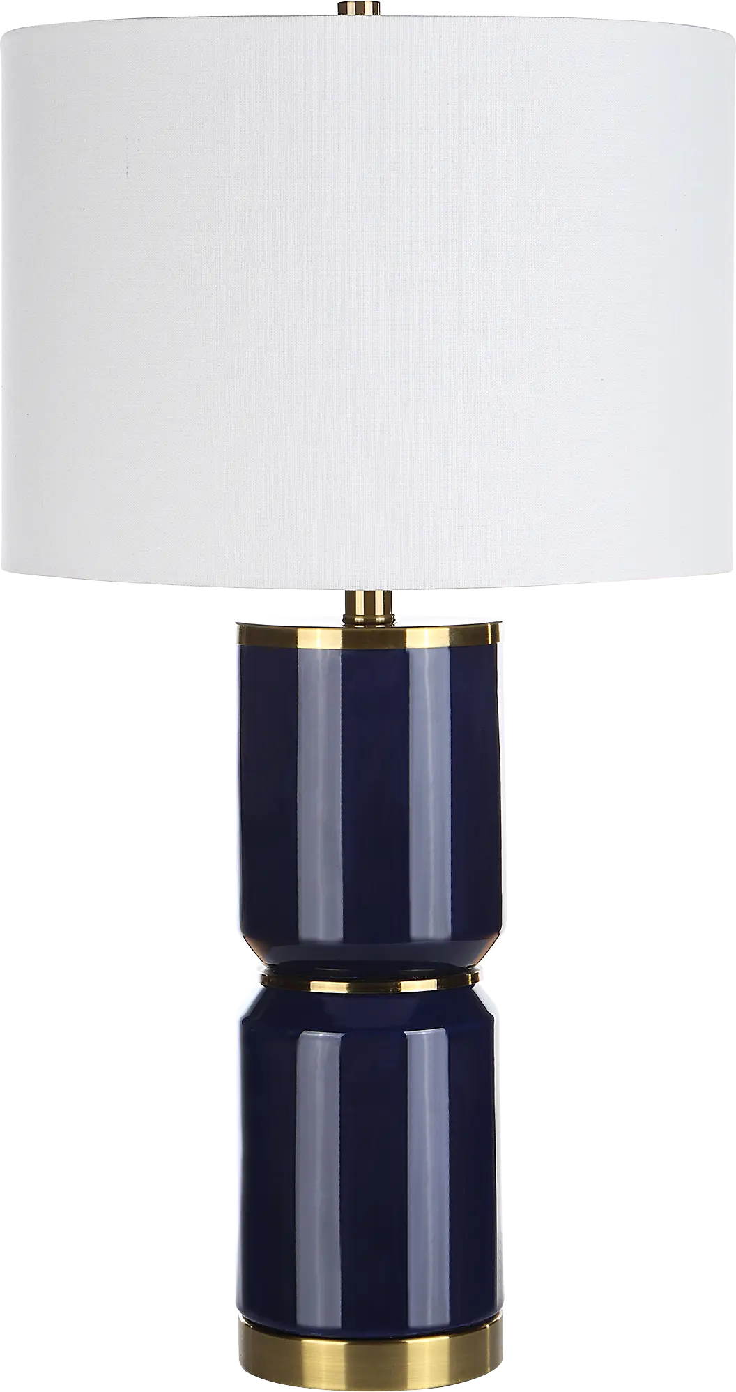 Valesca Circle Blue Lamp
