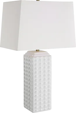 Foxglen Home White Lamp