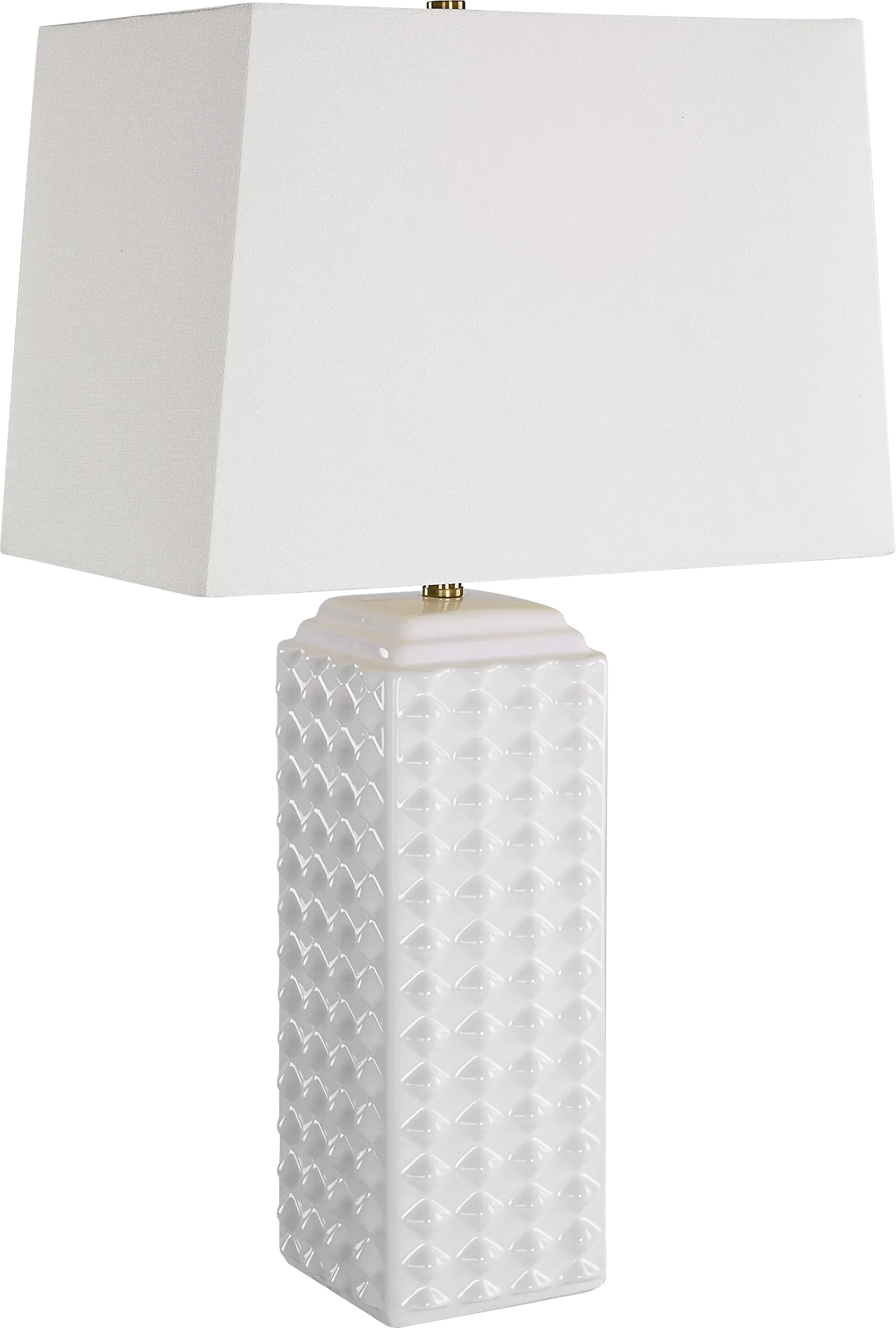 Foxglen Home White Lamp - Image 1