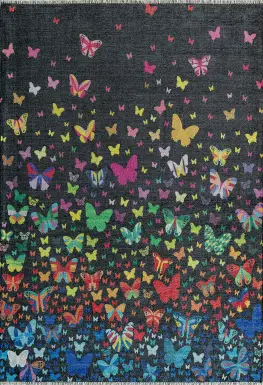 Kids Emgema Black/Multi 7'10 x 10' Rug